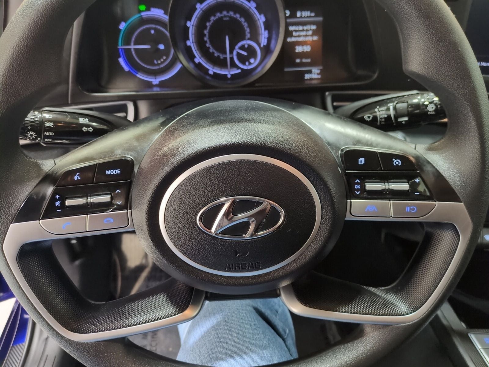 2023 Hyundai Elantra Hybrid Blue