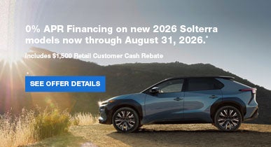 Solterra | Glassman Subaru in Southfield MI