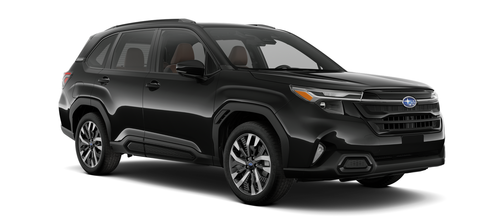 2025 Subaru Forester Touring Shown in Crystal Black Silica