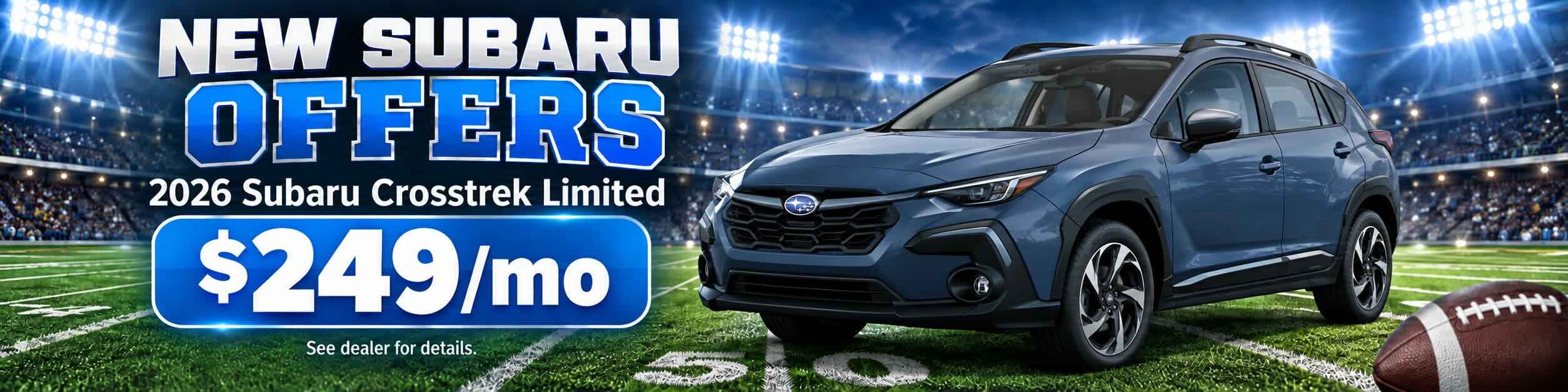 2026 Subaru Crosstrek lease SEPT