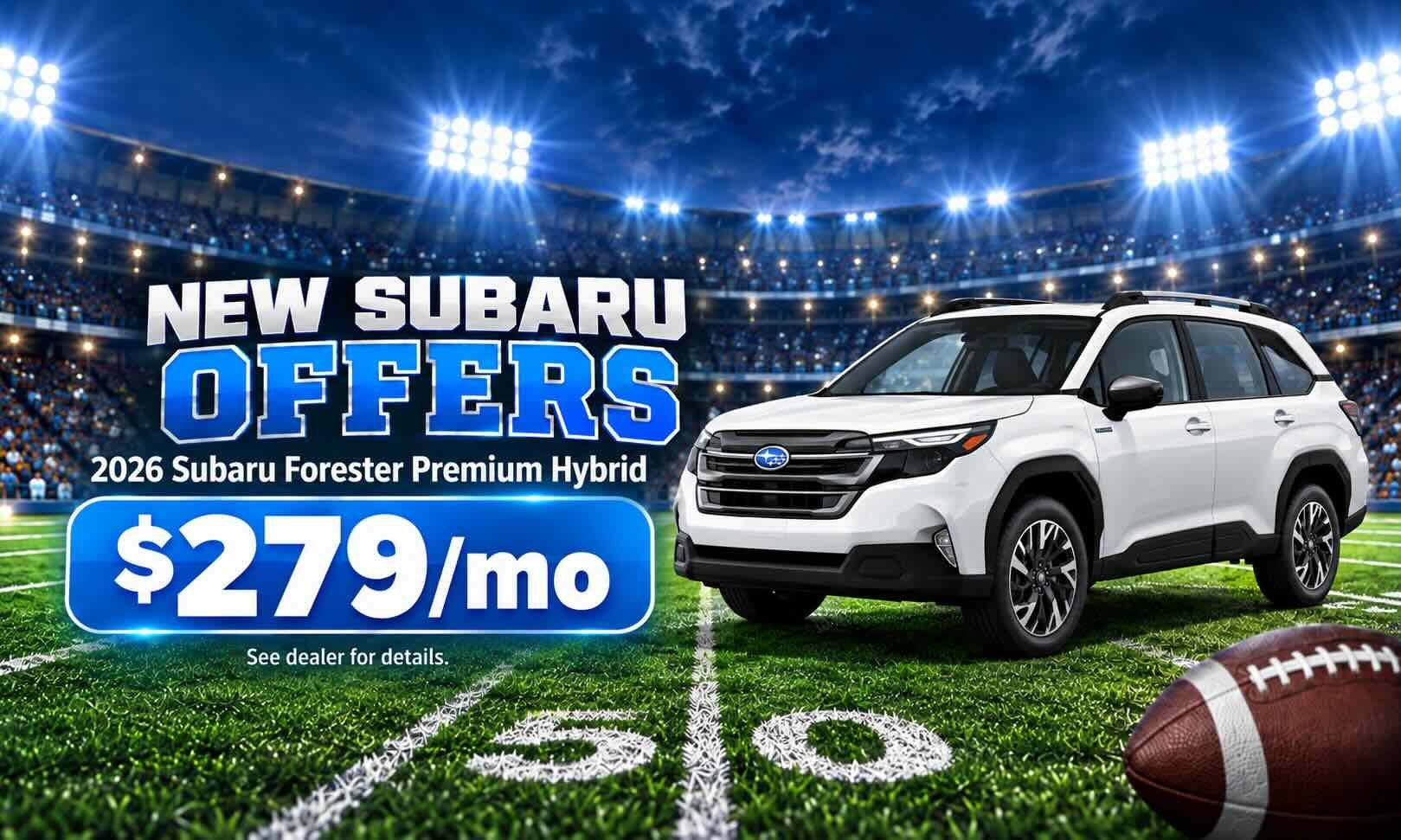 2026 Subaru Forester lease SEPT