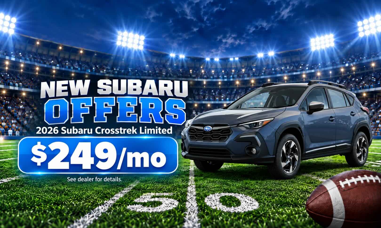 2026 Subaru Crosstrek lease SEPT